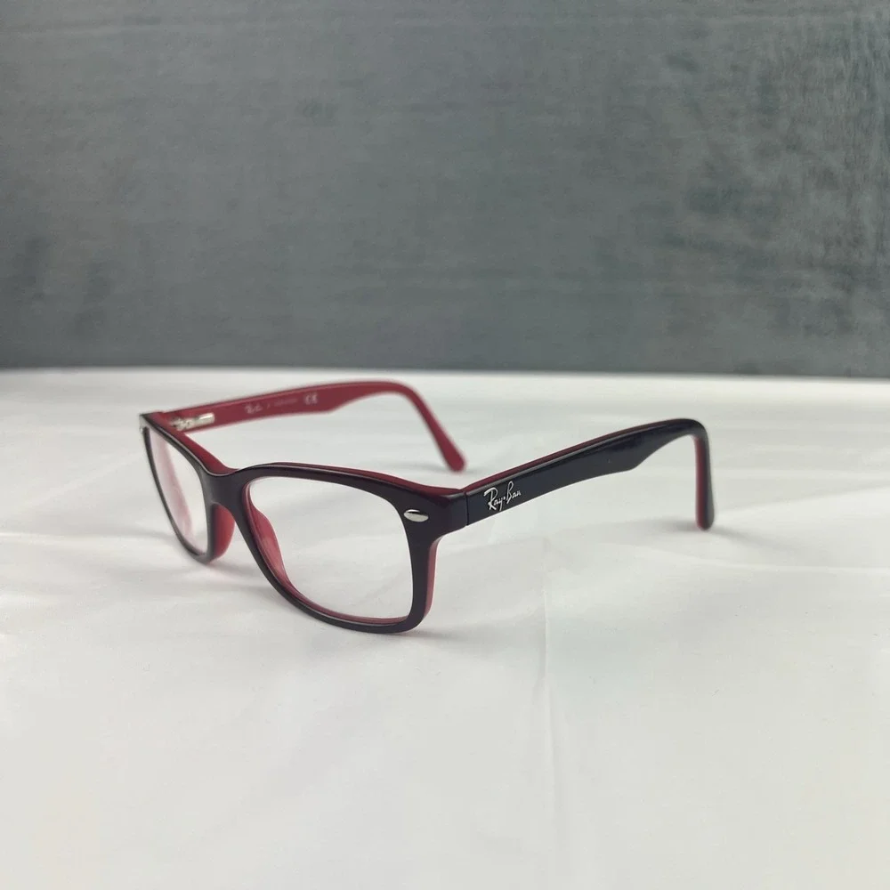 RAY BAN Kids RB1531 3592 Burgundy Eyeglasses 48-16-130 - Flex Frames Only